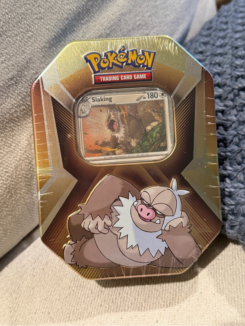 Pokemon Triple Whammy Tin Slaking New